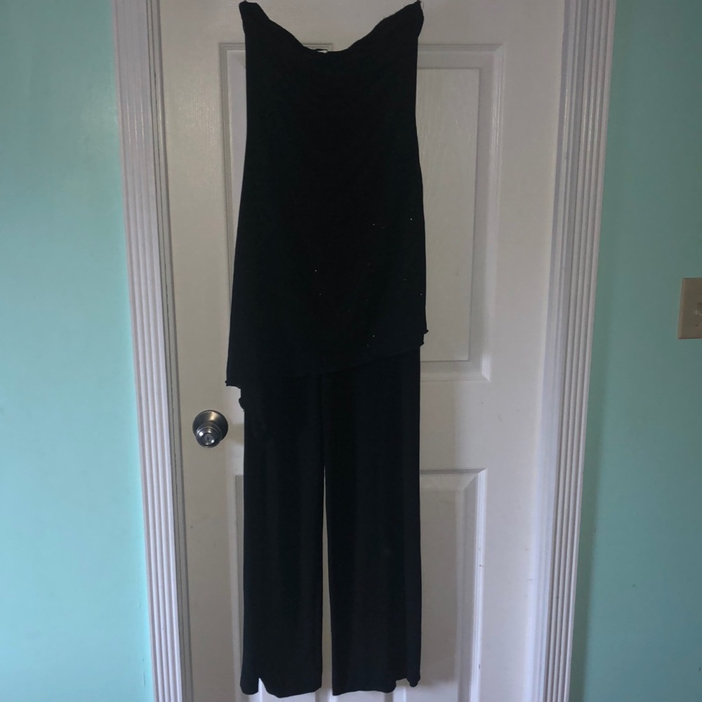 Beautiful strapless jumpsuit